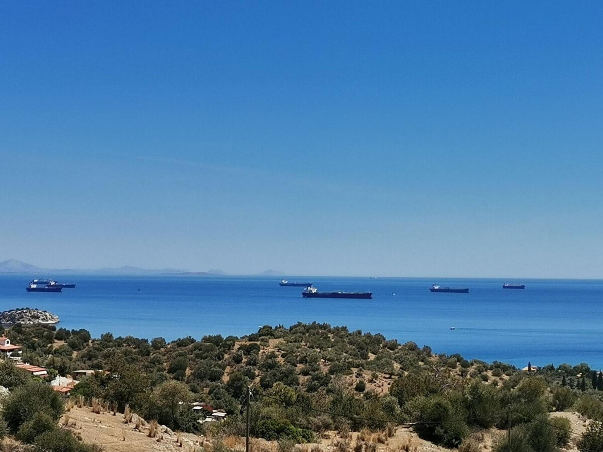 Saronic Citadel Seaside Villa Саламис Екстериор снимка