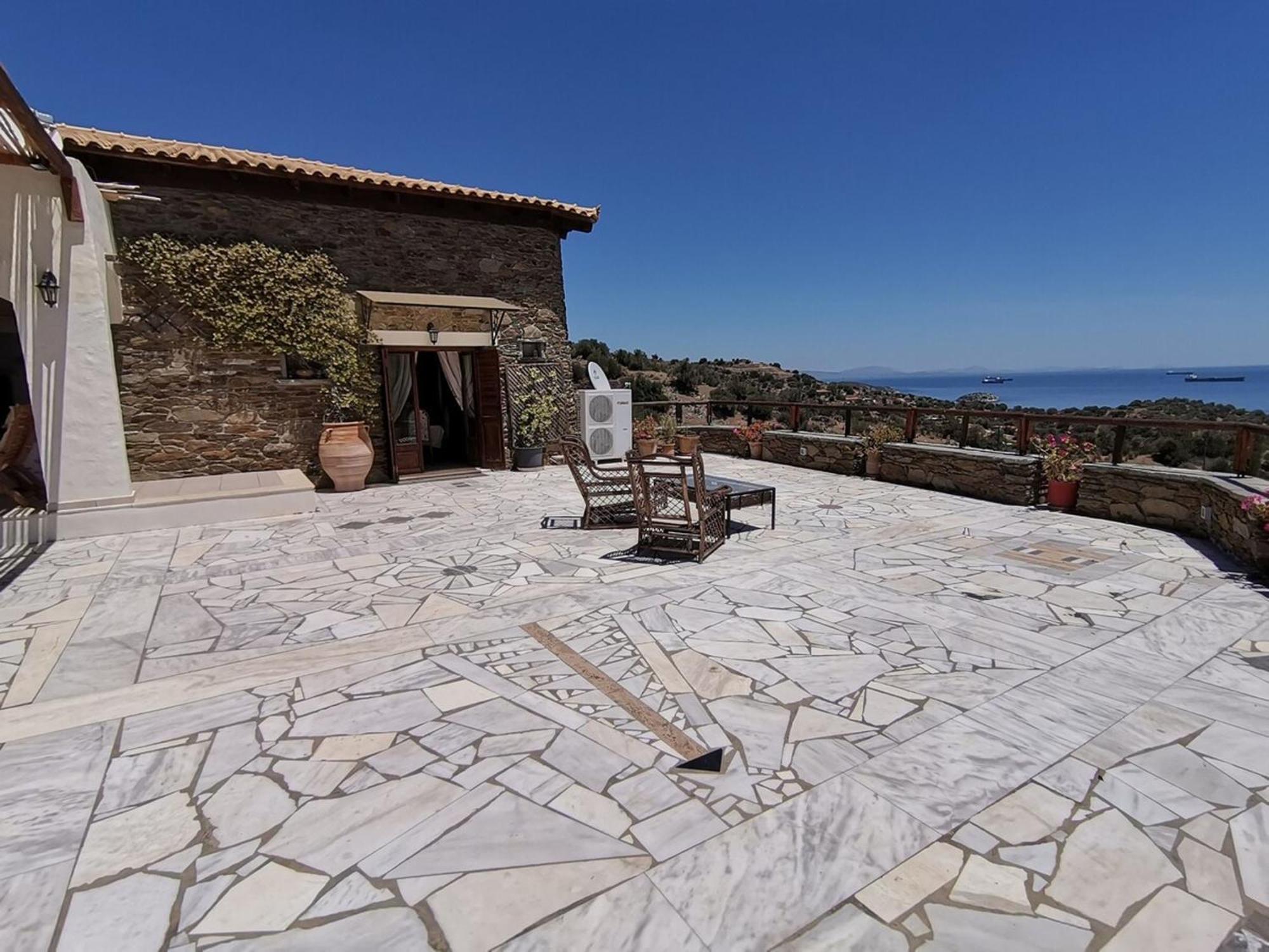 Saronic Citadel Seaside Villa Саламис Екстериор снимка