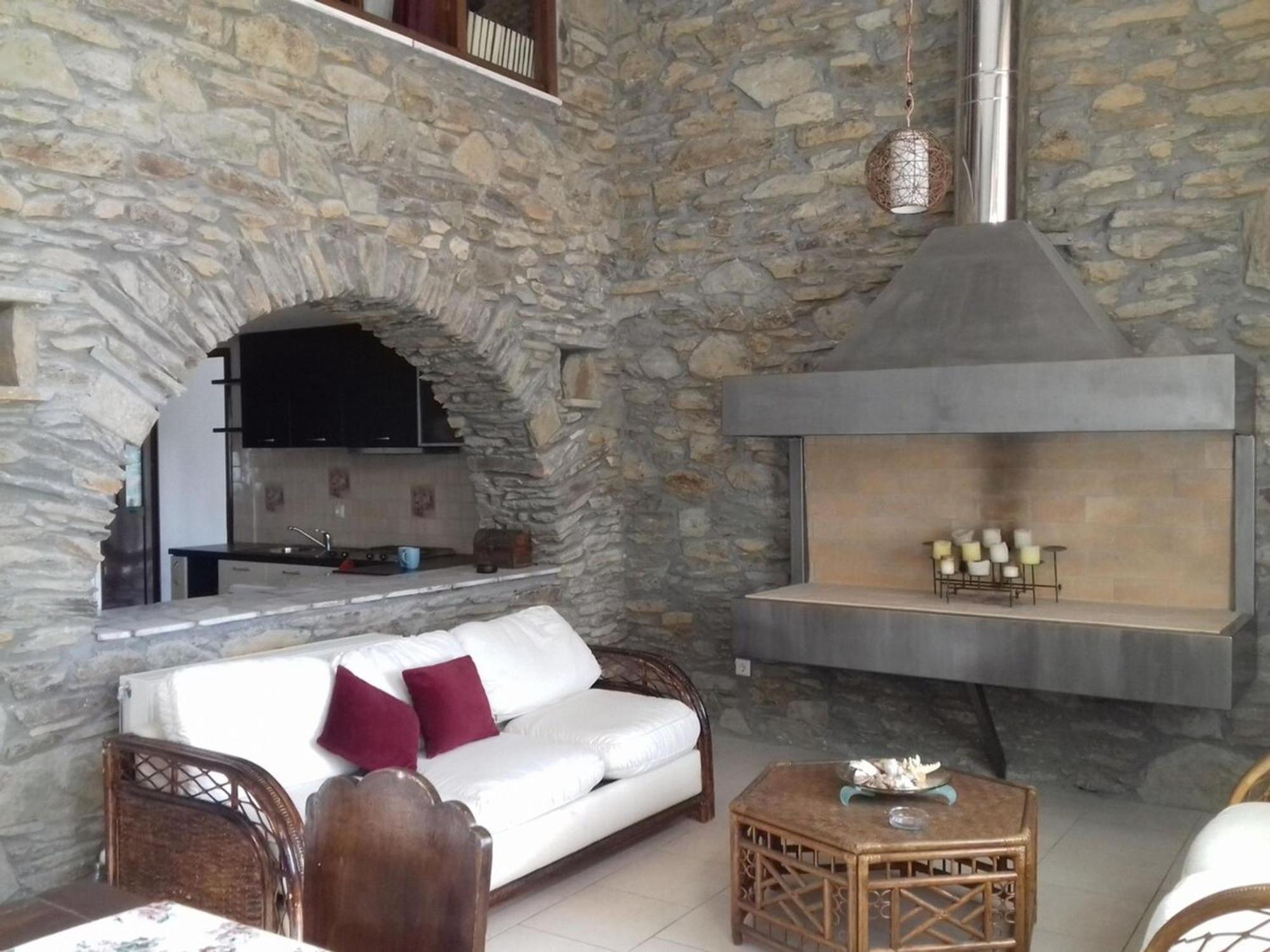 Saronic Citadel Seaside Villa Саламис Екстериор снимка