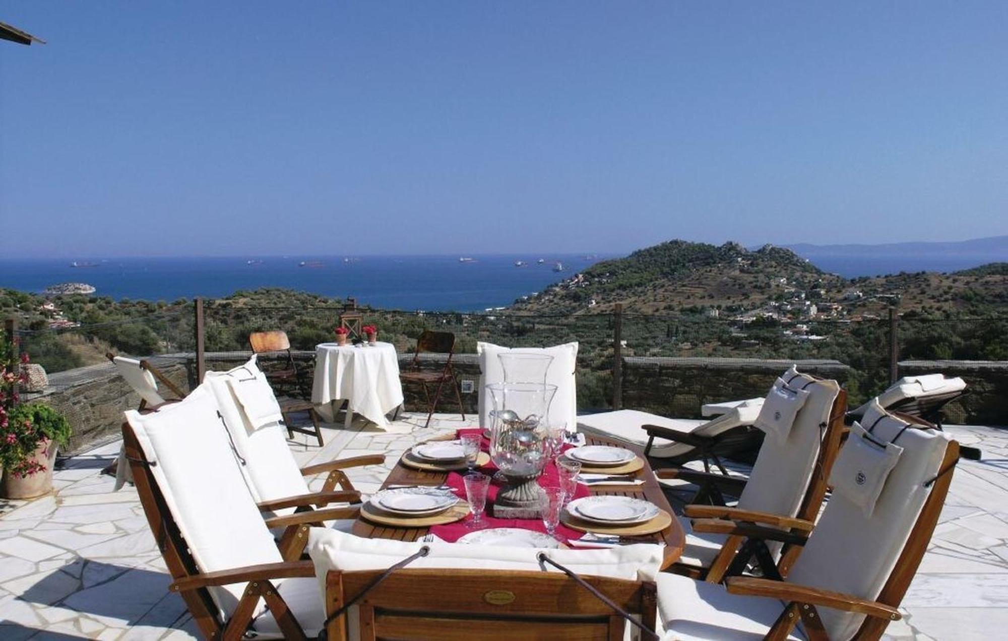 Saronic Citadel Seaside Villa Саламис Екстериор снимка
